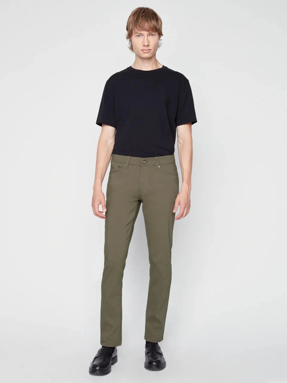 Projek Raw Olive 5 Pocket Comfort Waist Pant/14431